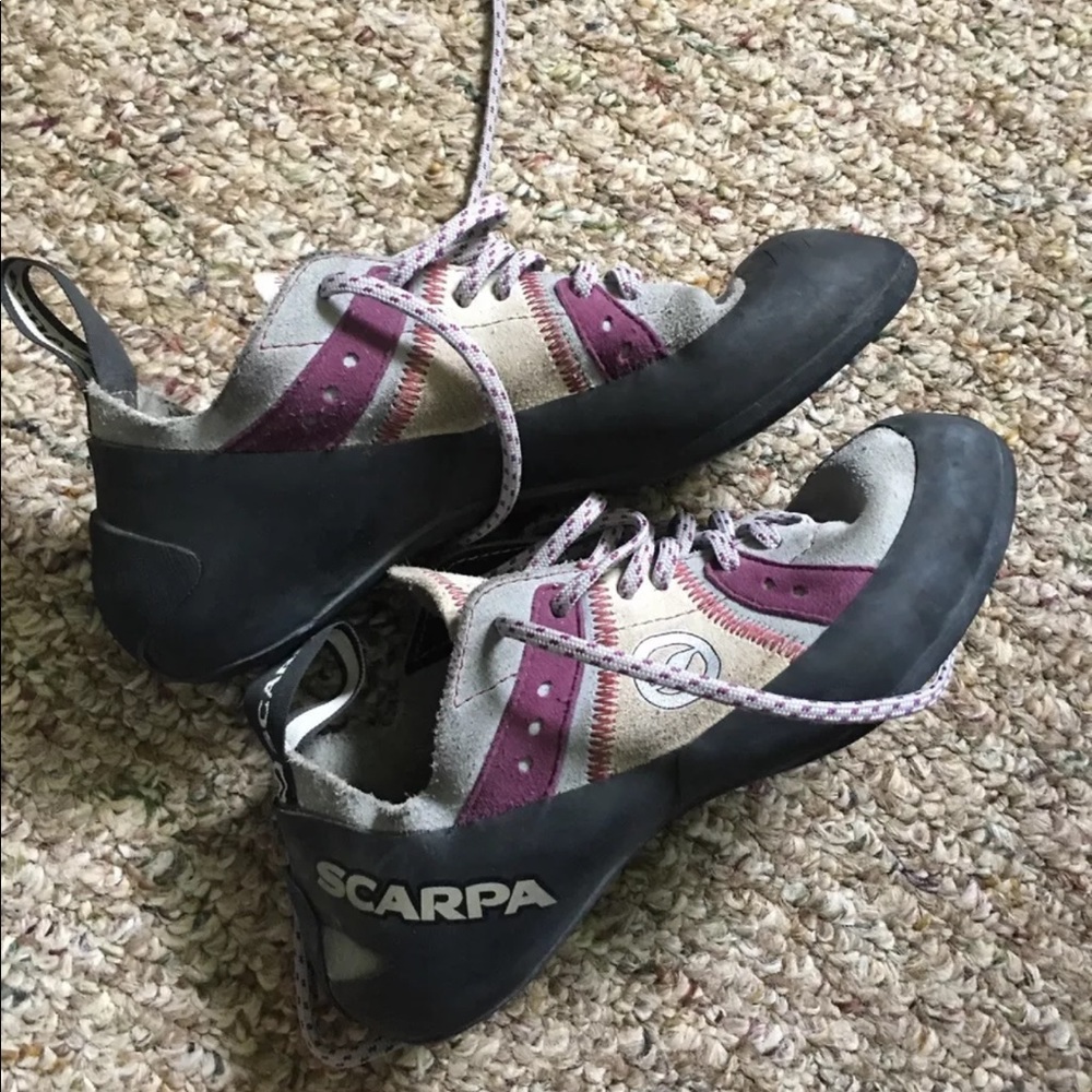 Rock climbing shoes
